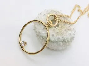 Sparkle Hoop Pendant