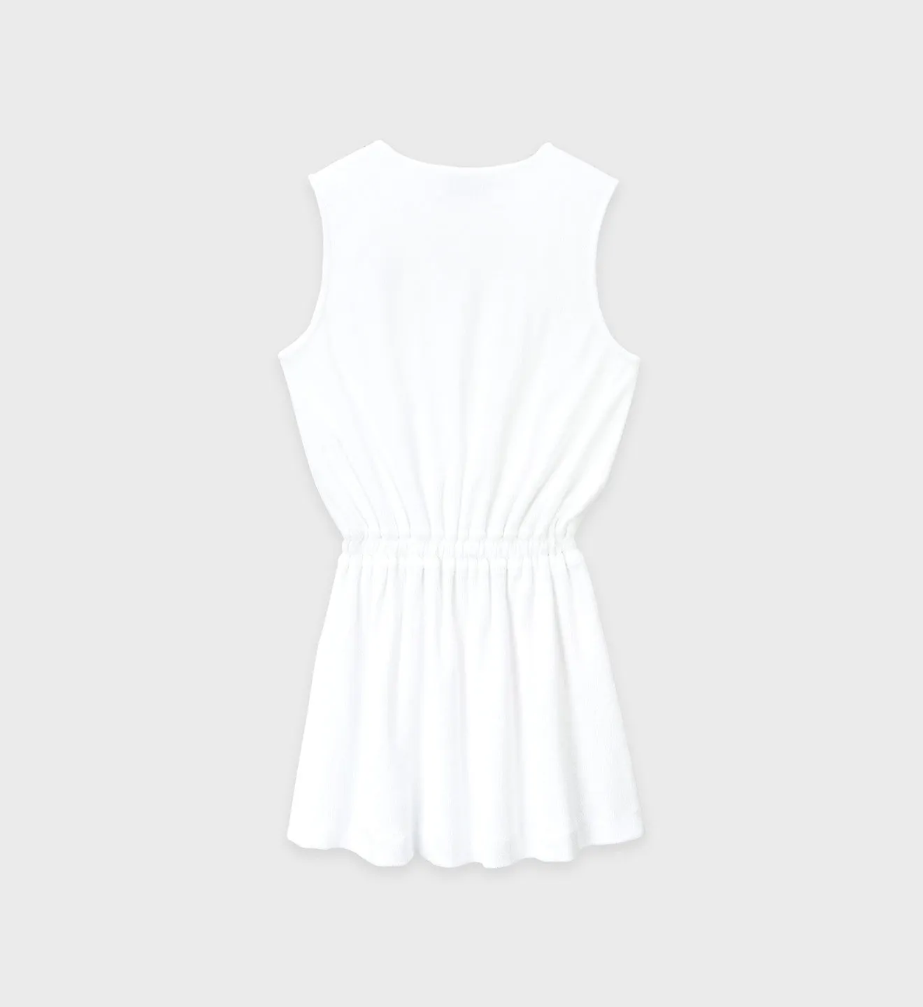 SRC Terry Dress - White