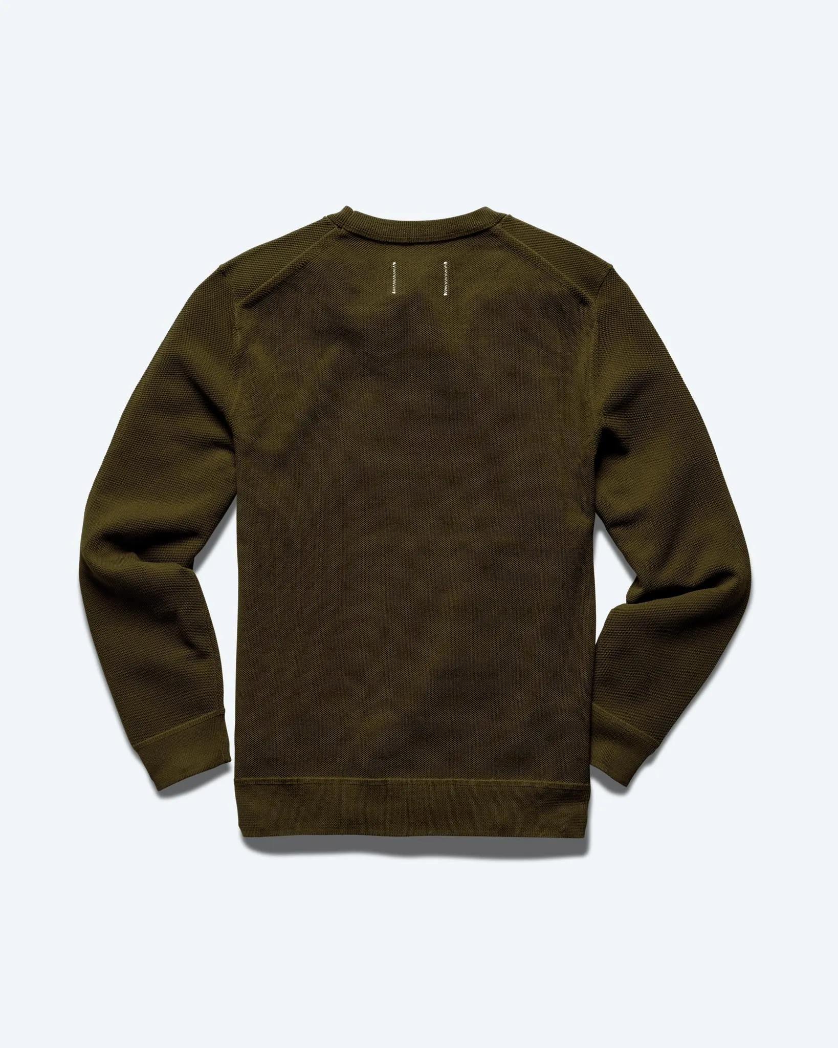 Supima Pique Ace Crewneck