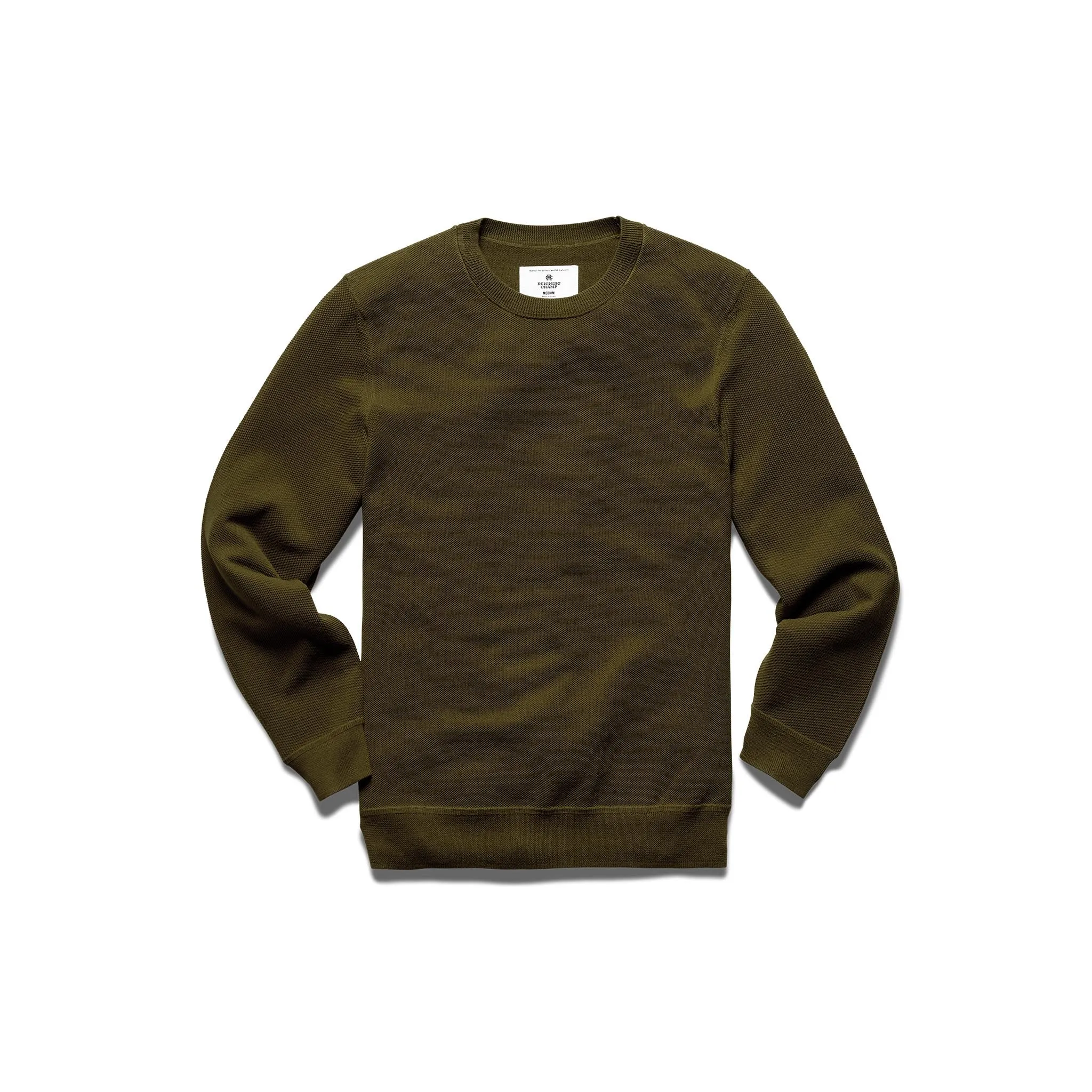 Supima Pique Ace Crewneck