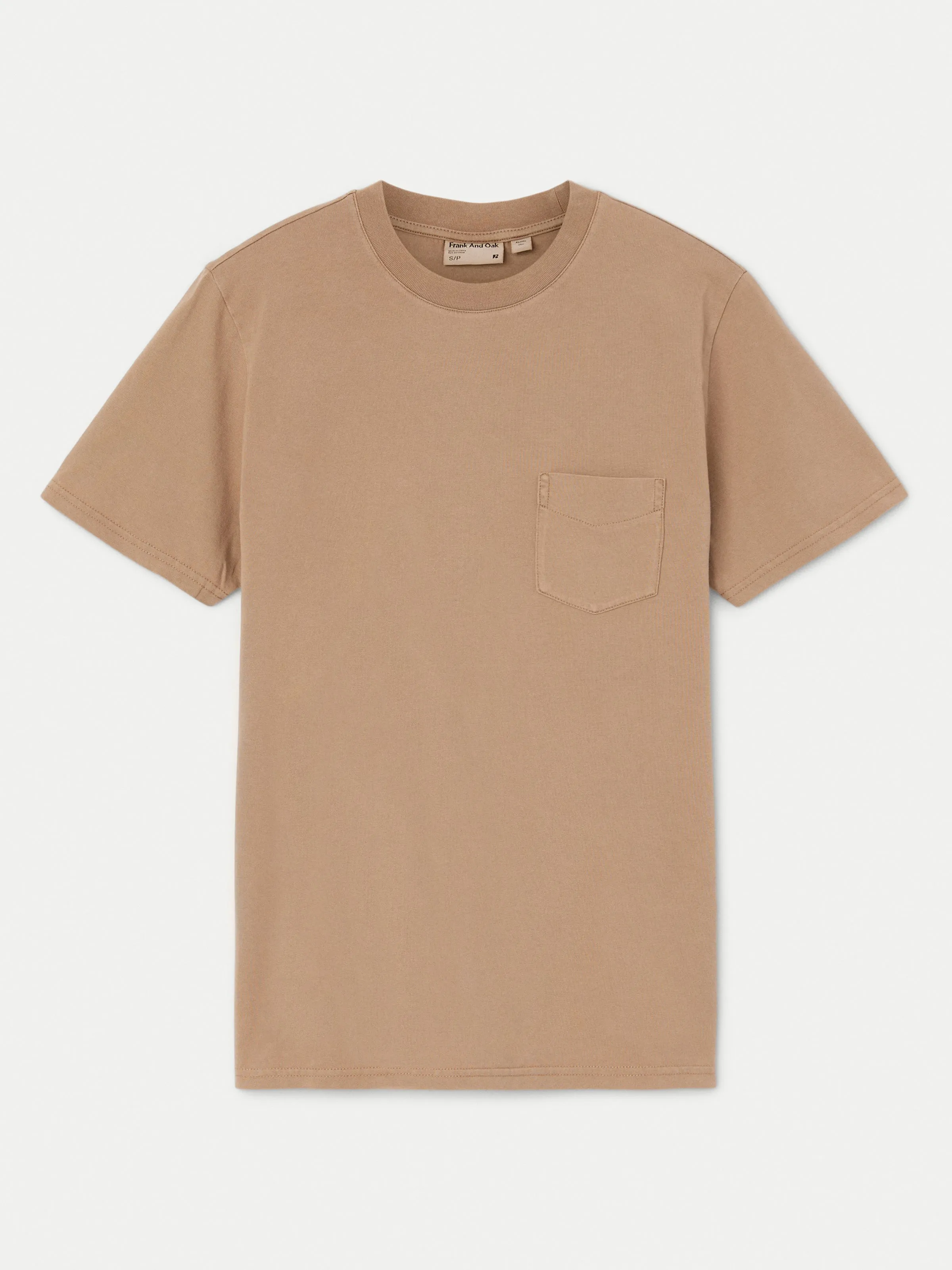 The Eco Dye Slim T-Shirt in Sepia