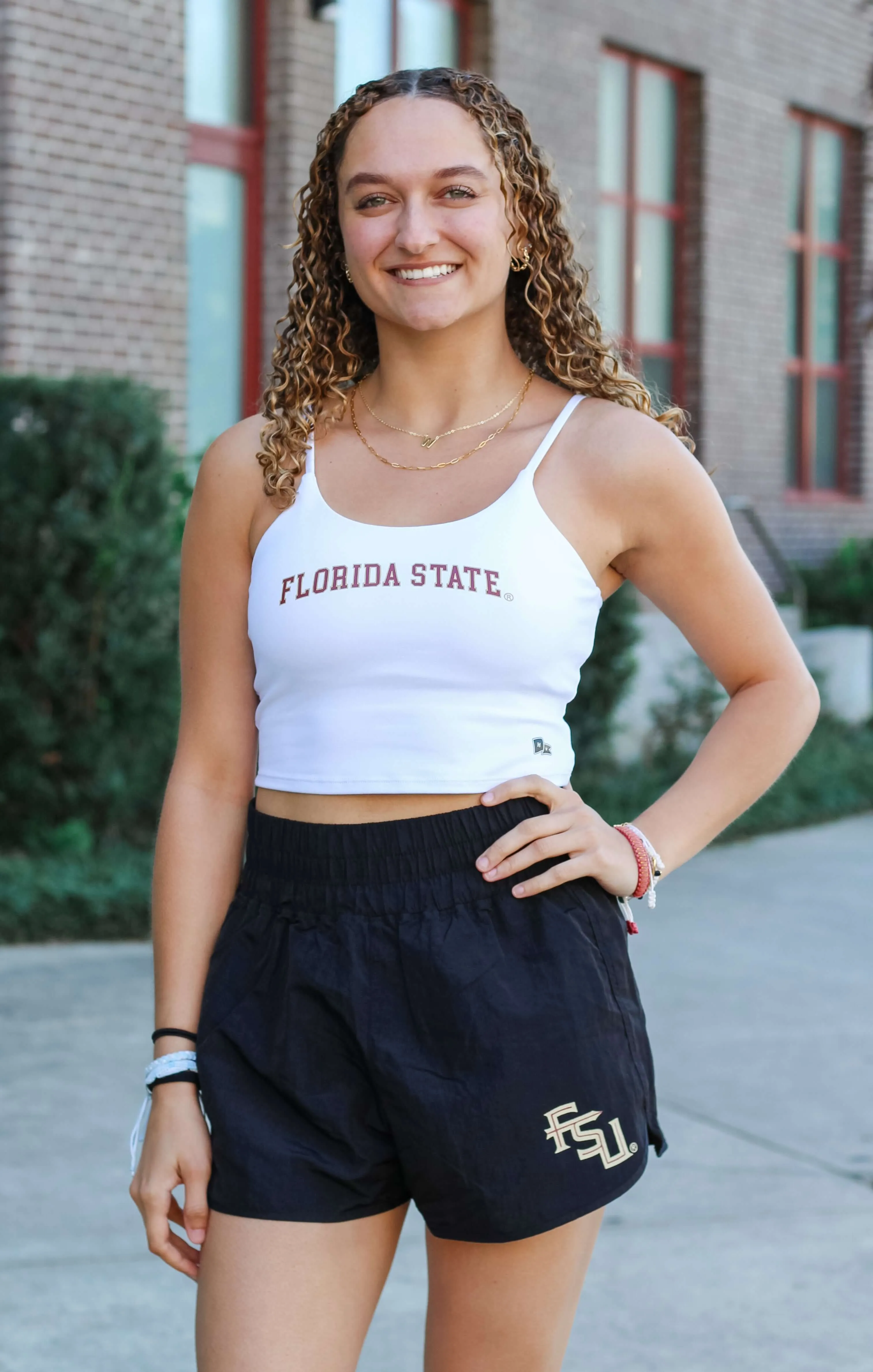 The Florida State Bra Tank Top (White)