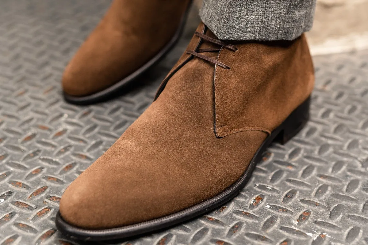 The Newman Chukka Boot - Cafe Suede