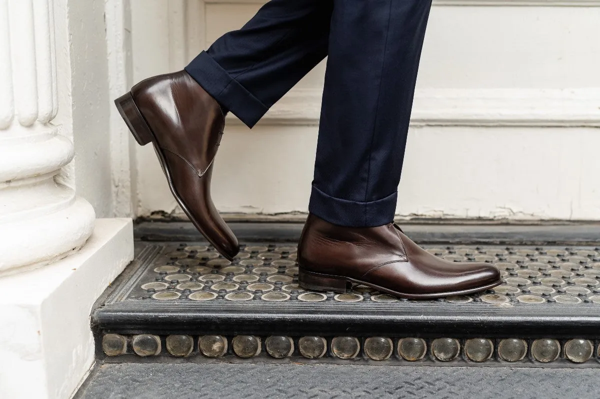 The Newman Chukka Boot - Chocolate