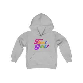 The "THAT GIRL" Youth Heavy Blend Hooded Sweatshirt