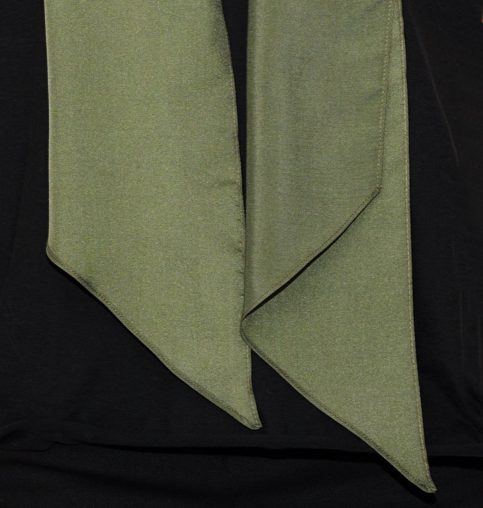 TYLER SILK SCARF MILITARY