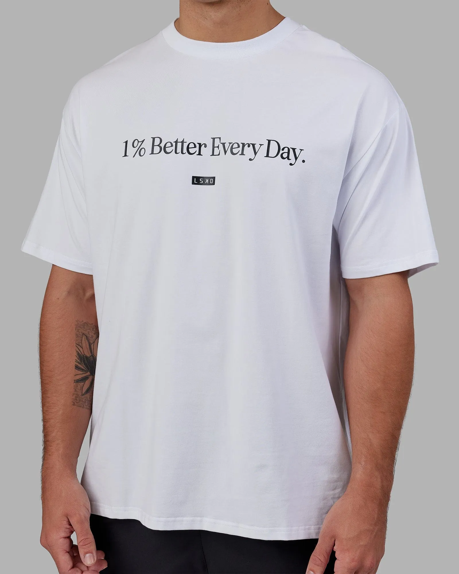 Unisex 1% Better FLXCotton Tee Oversize - White