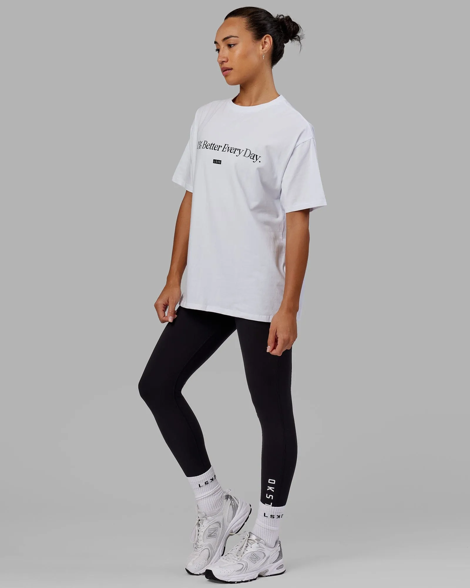 Unisex 1% Better FLXCotton Tee Oversize - White