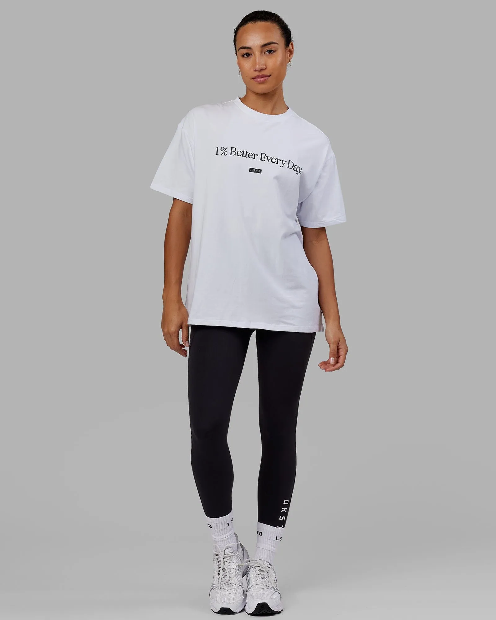 Unisex 1% Better FLXCotton Tee Oversize - White