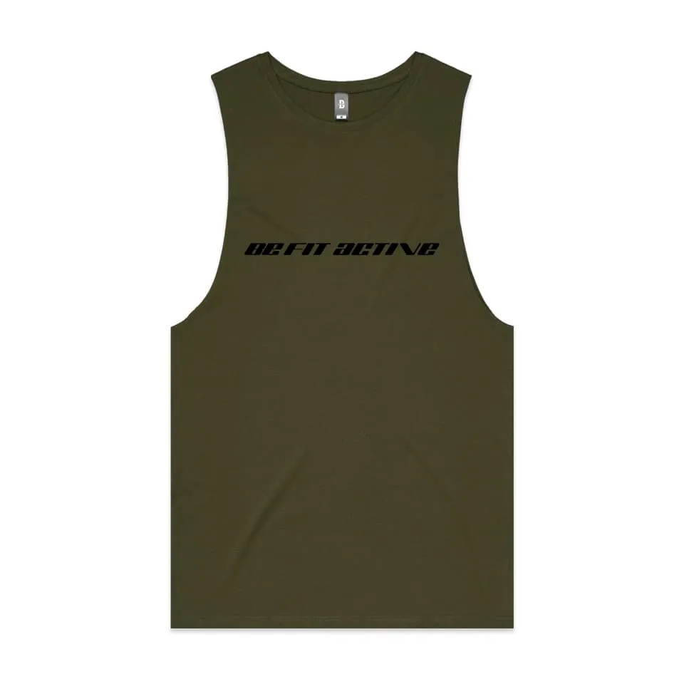 Unisex ''BE-FIT ACTIVE'' Curve Sleeveless Tank Top