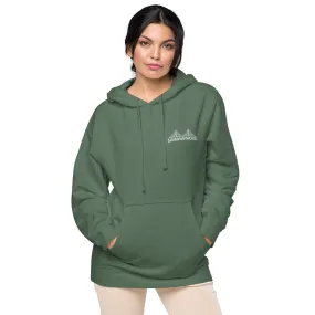 Unisex pigment dyed hoodie Logo