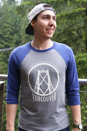 Vancouver Lions Gate Baseball Shirt (Unisex)