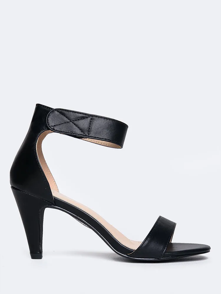 Velcro Ankle Strap Heel