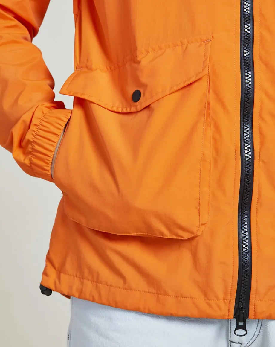 VOYAGE HOODED MENS KAGOULE | ORANGE