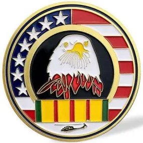 Welcome Home Brother Vintage Military Collectible Challenge Coin You'll Never Walk Alone Again