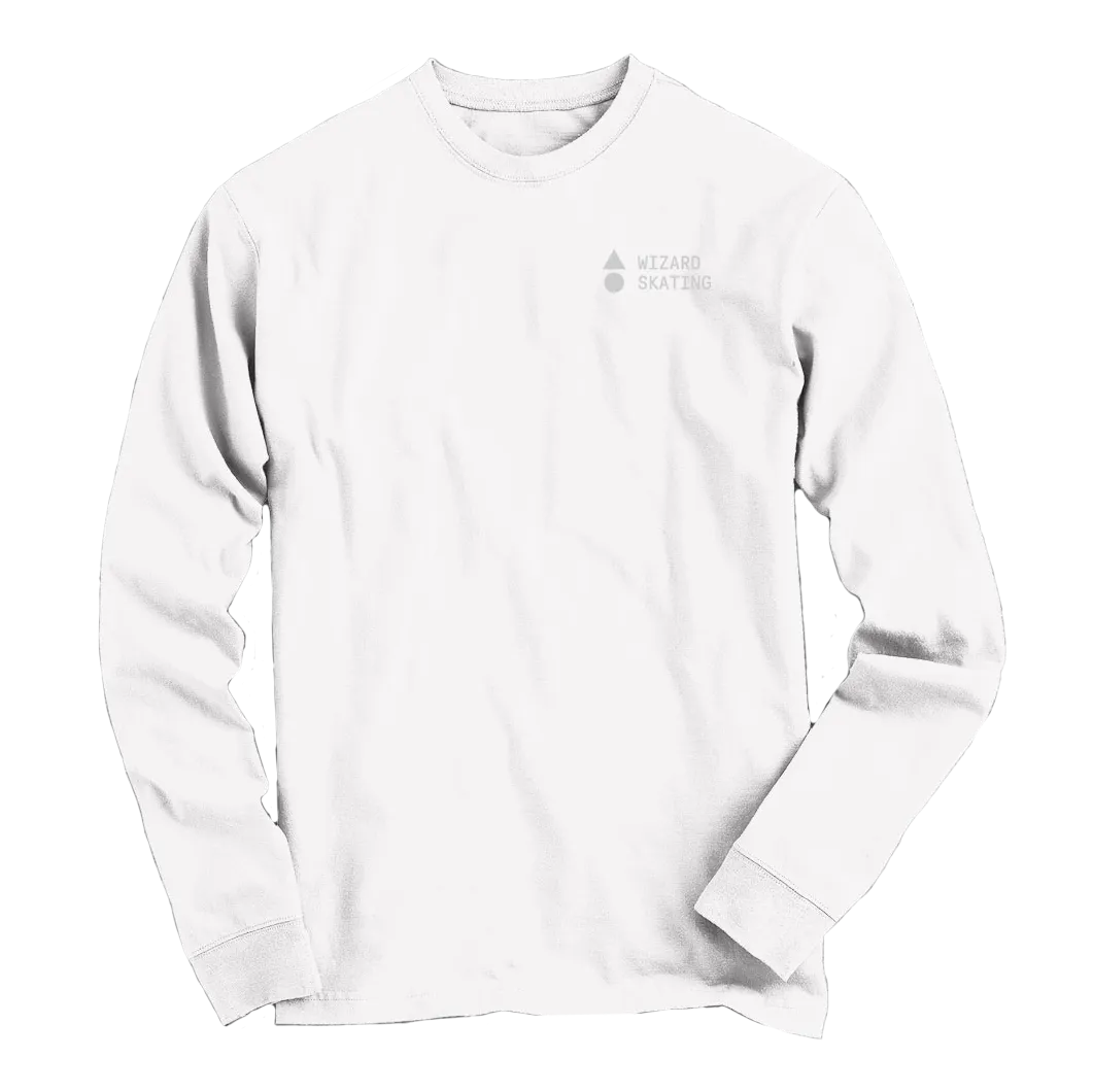 Wizard Skating Long Sleeve - White