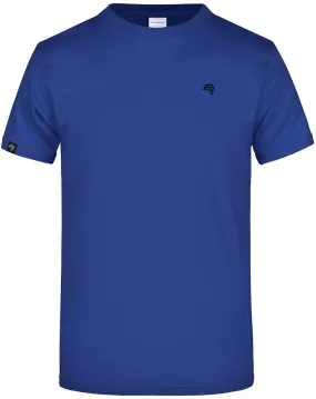 ― % ― JAN 0002 ― Herren Heavy Komfort T-Shirt - Dark Royal Blau [2XL]